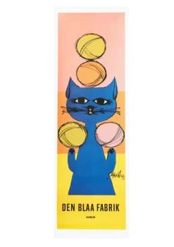 Den Blå Fabrik 30x90 cm