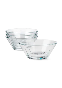 Glasskål Ø15 cm 4 stk.