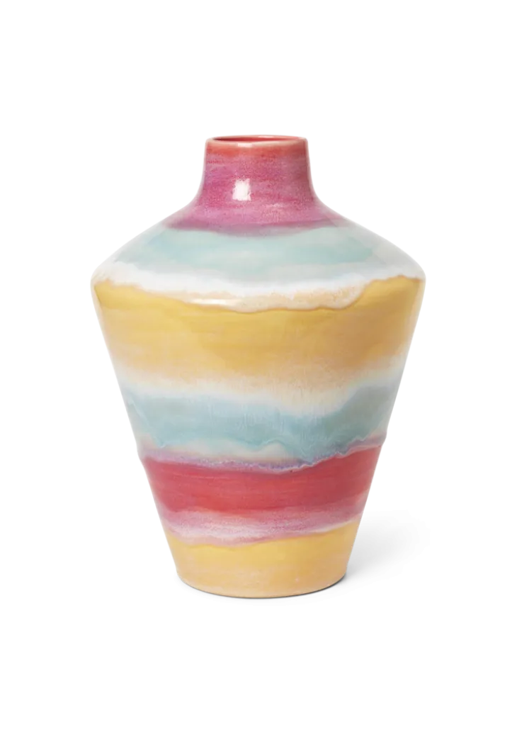 med æble Vase H39 cm