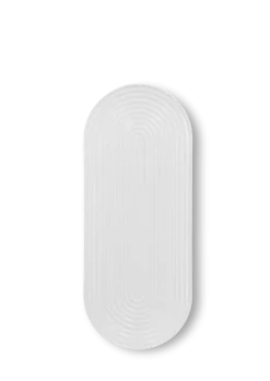 Ovalt serveringsfad 48x20 cm